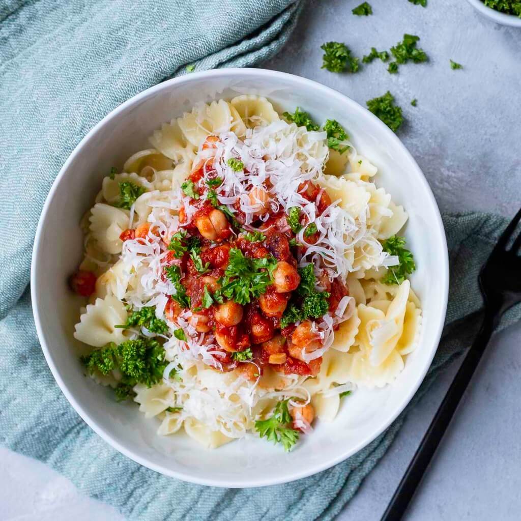 Pasta e fagioli - Pasta mit weißen Bohnen - Schnelle &amp; einfache Rezepte