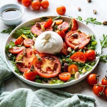 Tomaten-Burrata-Salat Caprese