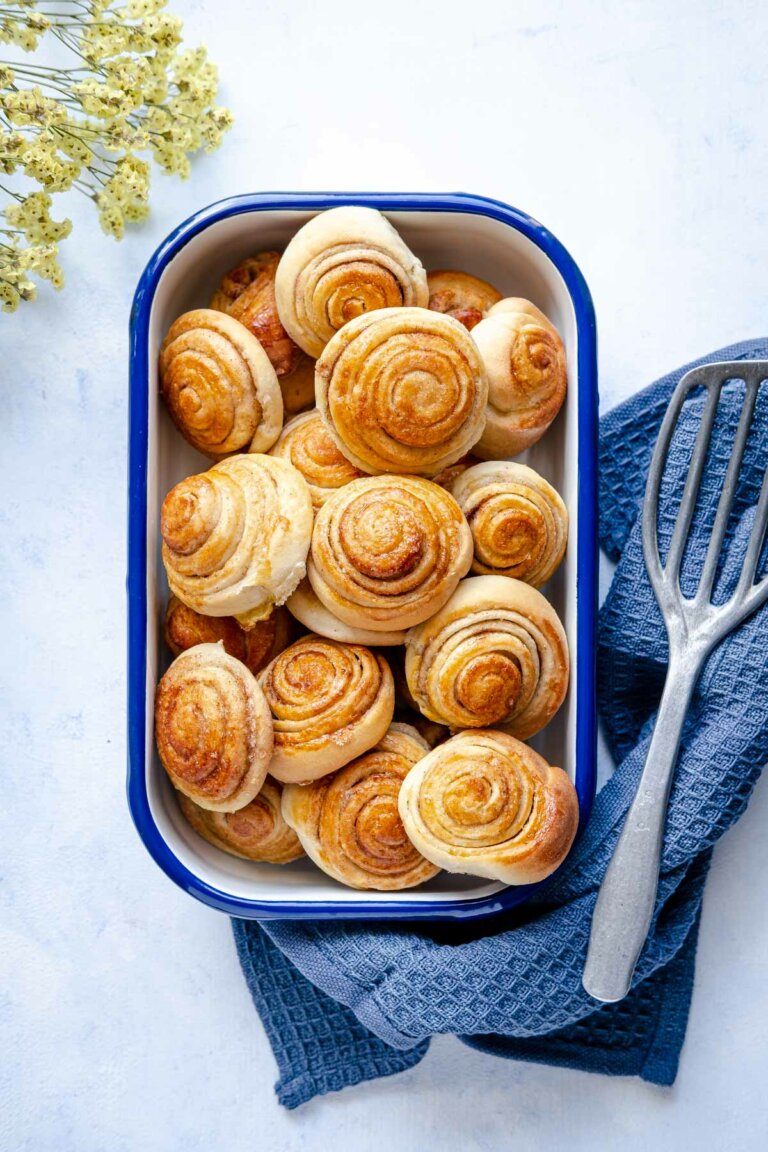 Zimtschnecken - Schwedische Kanelbullar - Schnelle & Einfache Rezepte