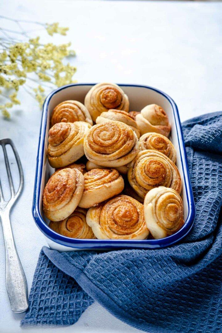 Zimtschnecken - Schwedische Kanelbullar - Schnelle & Einfache Rezepte