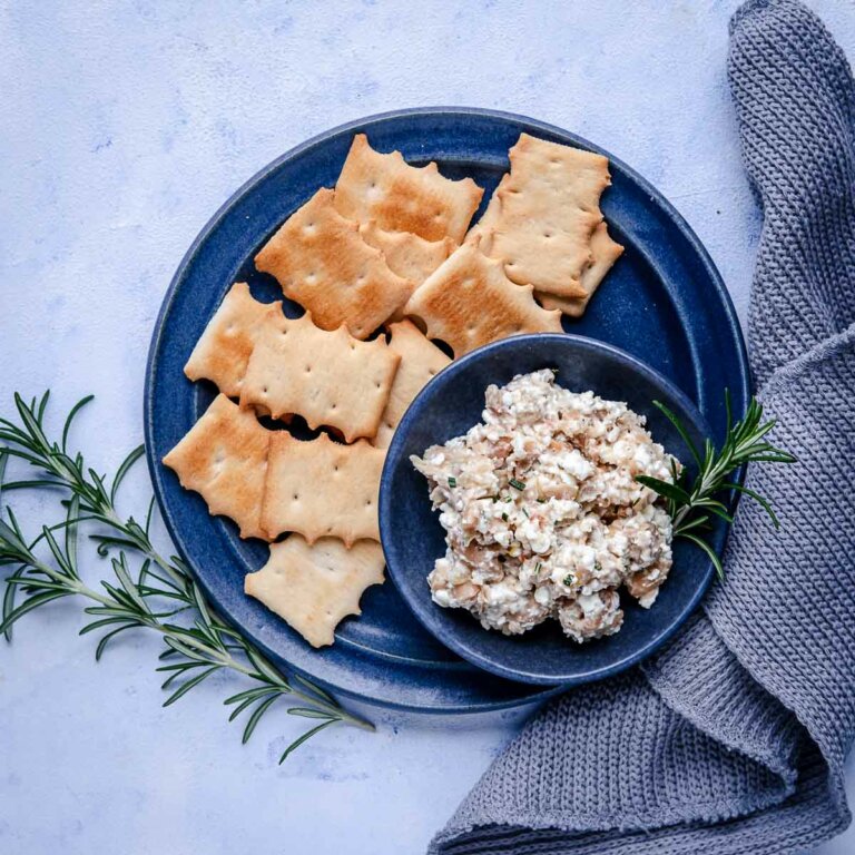 Weisse Bohnen-Hüttenkäse-Dip - Schnelle &amp; einfache Rezepte