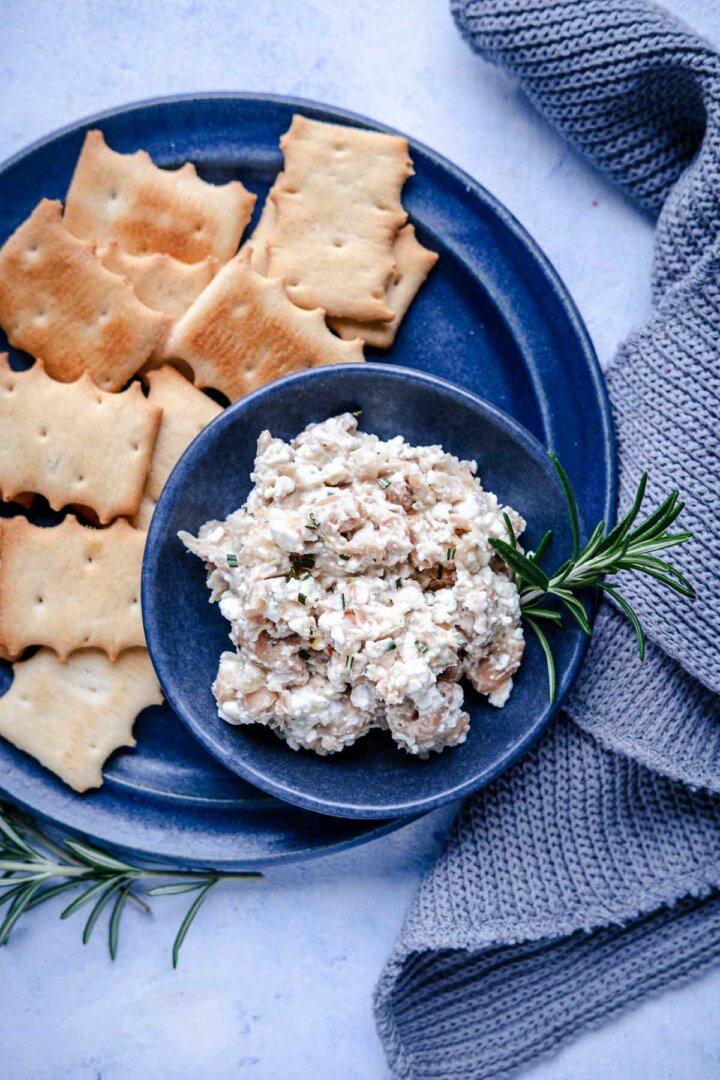 Weisse Bohnen-Hüttenkäse-Dip - Schnelle &amp; einfache Rezepte